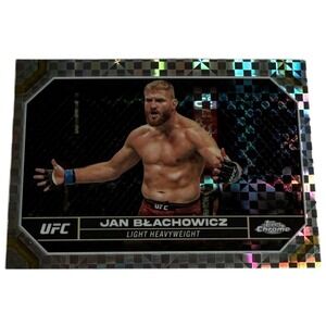 2024 Topps Chrome UFC Xfractor - #91 Jan Blachowicz